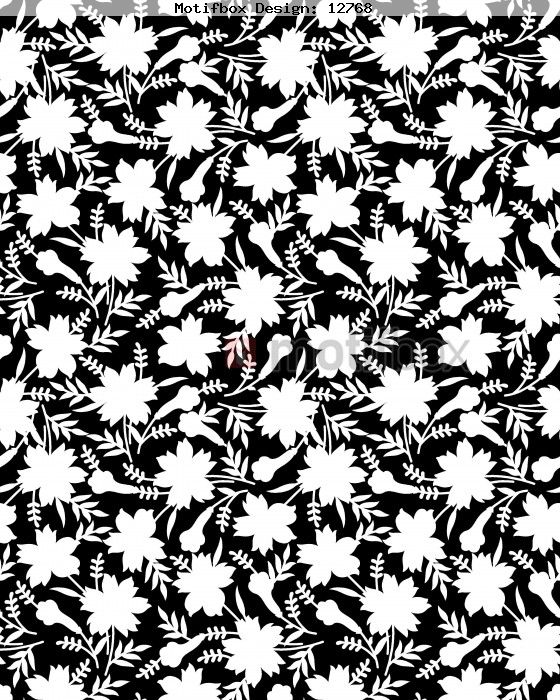 BLACK AND WHITE FLORAL DESIGN BLACK AND WHITE FLORAL DESIGN