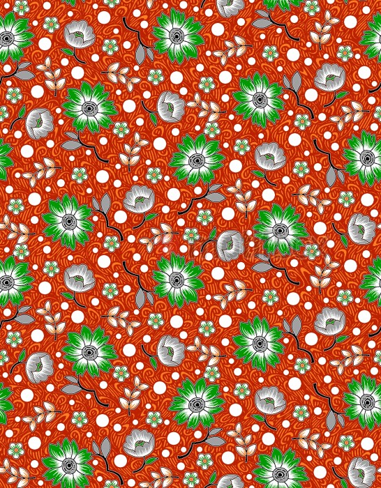 floral design and digital pattern background