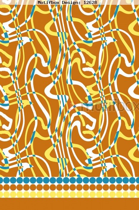 FLORAL DESIGN WITH BORDER