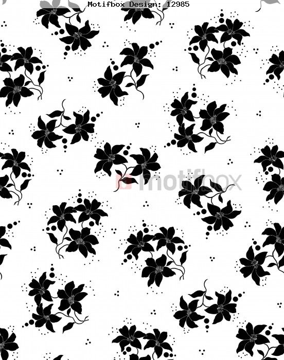 BLACK AND WHITE FLORAL DESIGN BLACK AND WHITE FLORAL DESIGN