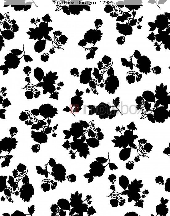 BLACK AND WHITE FLORAL DESIGN BLACK AND WHITE FLORAL DESIGN