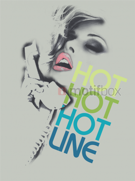hot line t-shirt design
