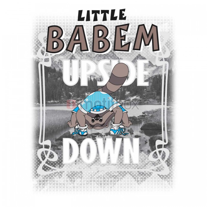 little babem upside down