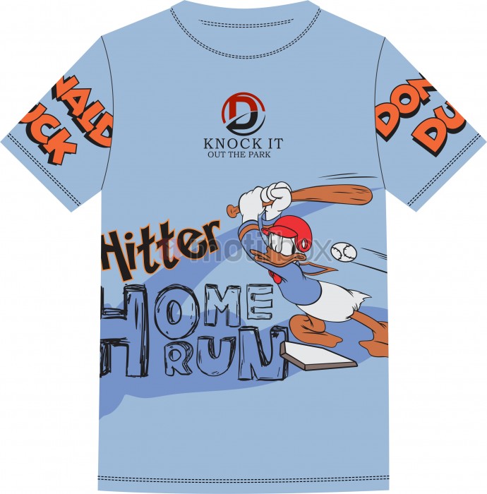 donald duck t-shirt design
