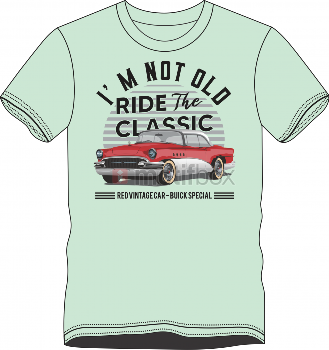 ride the classic t-shirt design
