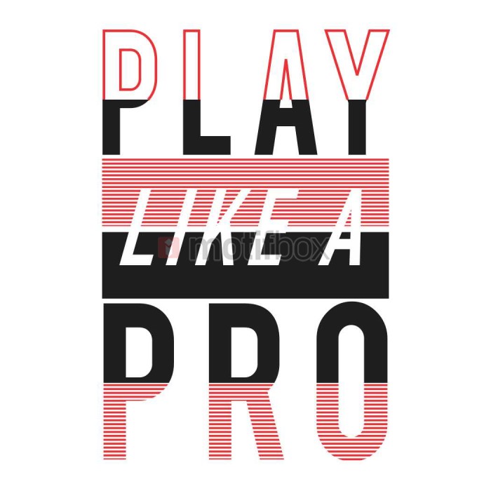 play like a pro vector t-shirt