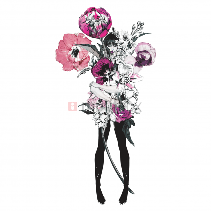 flower girlish design