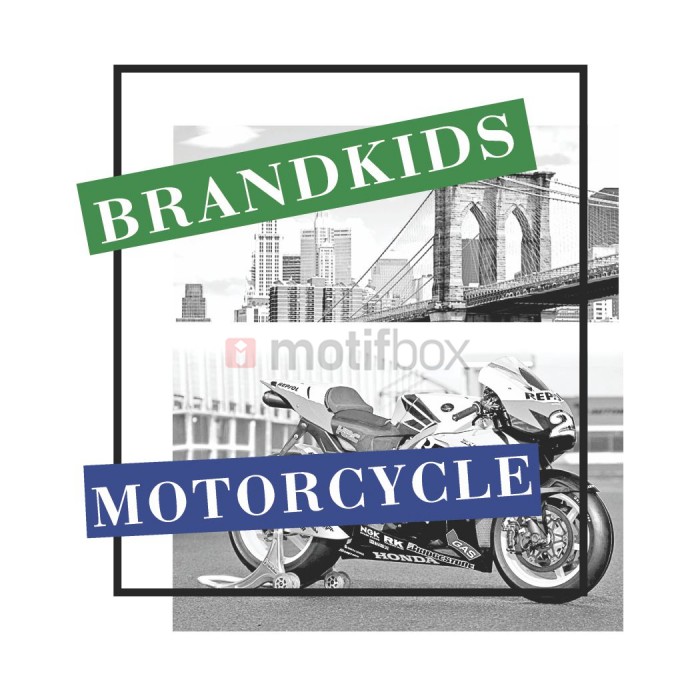motor cycle t-shirt photo print