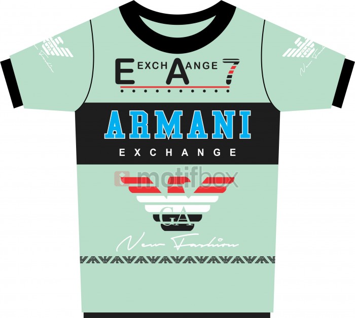 armani t-shirt design