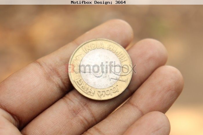 10 rupee coin